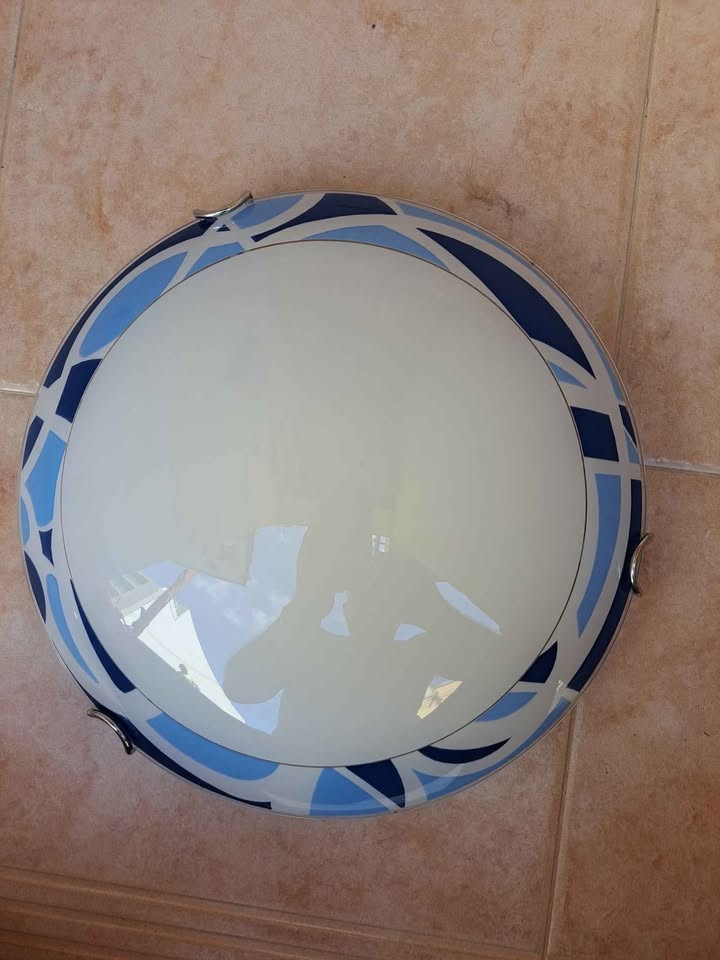 Ceiling Light - Blue & White - Degabriele